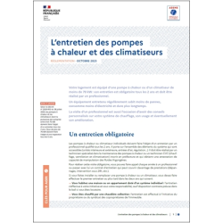 L'entretien des pompes à...